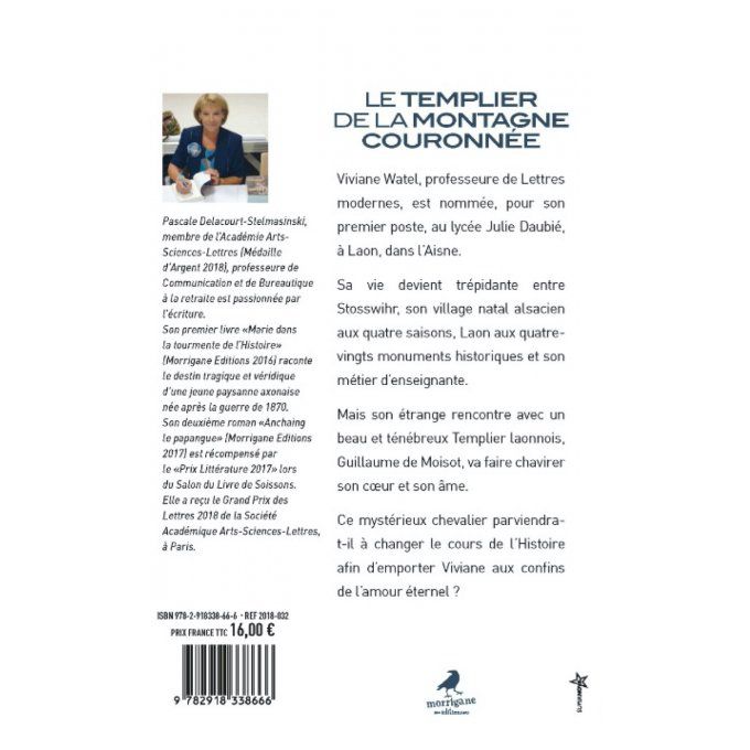 LE TEMPLIER DE LA MONTAGNE COURONNÉE - Pascale DELACOURT-STELMASINSKI