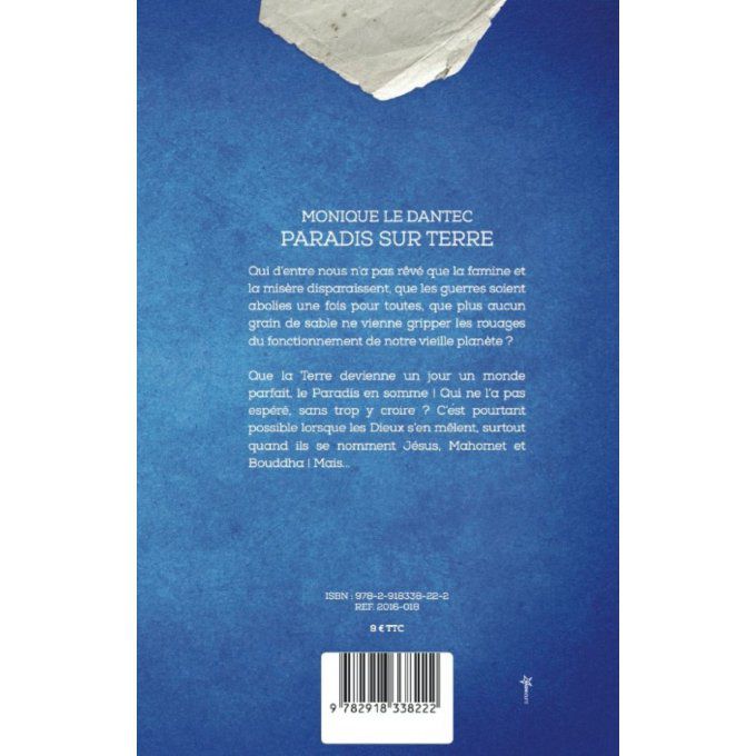 PARADIS SUR TERRE - Monique LE DANTEC